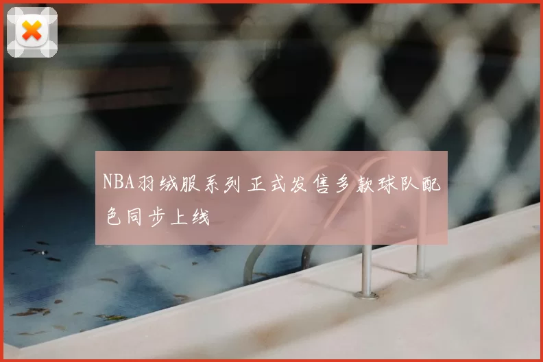 NBA羽绒服系列正式发售多款球队配色同步上线