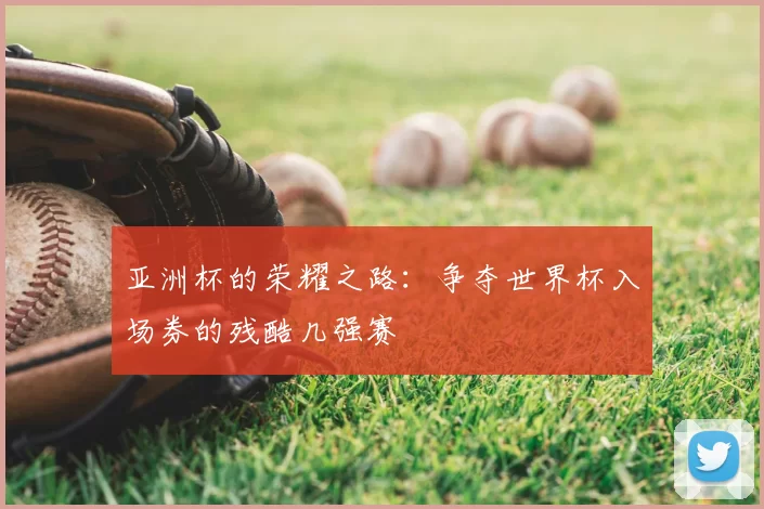 亚洲杯的荣耀之路：争夺世界杯入场券的残酷几强赛