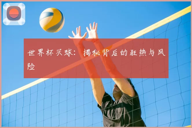 世界杯买球：揭秘背后的狂热与风险